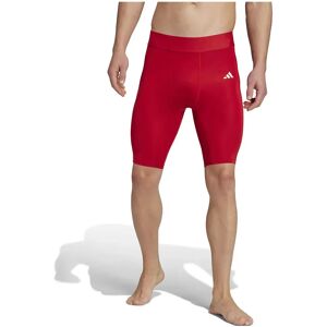Adidas Techfit Short Leggings Team Power Red 2 2XS Men Adidas Techfit Short Leggings Team Power Red 2 2XS Men