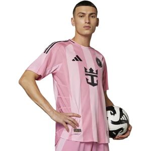Adidas Inter Miami Cf 25/26 Authentic Home Short Sleeve T-shirt Easy Pink XS Men Adidas Inter Miami Cf 25/26 Authentic Home Short Sleeve T-shirt Easy Pink XS Men