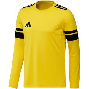 Adidas Squadra 25 Long Sleeve T-shirt Team Yellow / Black L Men Adidas Squadra 25 Long Sleeve T-shirt Team Yellow / Black L Men
