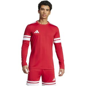 Adidas Squadra 25 Long Sleeve T-shirt Team Power Red 2 / White M Men Adidas Squadra 25 Long Sleeve T-shirt Team Power Red 2 / White M Men