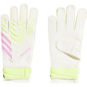 Adidas Predator Training Goalkeeper Gloves White / White / Lucid Lemon 9.5 unisex Adidas Predator Training Goalkeeper Gloves White / White / Lucid Lemon 9.5 unisex