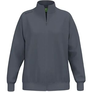 Erima Ts Sweat Jacket Slate Grey 46 Women Erima Ts Sweat Jacket Slate Grey 46 Women