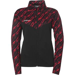 Uhlsport Progressive 28 Poly Tracksuit Jacket Black / Red XS Women Uhlsport Progressive 28 Poly Tracksuit Jacket Black / Red XS Women
