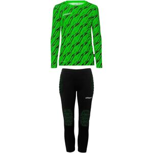 Uhlsport Progressive Bundle J Set Fluor Green / Black 8-9 Years Girls Uhlsport Progressive Bundle J Set Fluor Green / Black 8-9 Years Girls