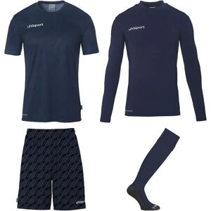Uhlsport Progressive Bundle Set Navy Blue 10-11 Years Boys,Girls Uhlsport Progressive Bundle Set Navy Blue 10-11 Years Boys,Girls