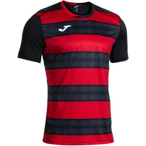 Joma Europa Vi Short Sleeve T-shirt Black / Red 9-10 Years Boys Joma Europa Vi Short Sleeve T-shirt Black / Red 9-10 Years Boys