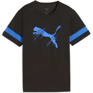 Puma Attacanto Logo Short Sleeve T-shirt PUMA Black / Ultra Blue 13-14 Years Boys Puma Attacanto Logo Short Sleeve T-shirt PUMA Black / Ultra Blue 13-14 Years Boys