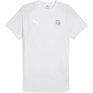 Puma Girona Fc Teamevostripe Short Sleeve T-shirt PUMA White / PUMA Silver 15-16 Years Boys,Girls Puma Girona Fc Teamevostripe Short Sleeve T-shirt PUMA White / PUMA Silver 15-16 Years Boys,Girls