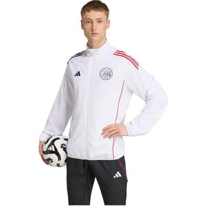 Adidas Ajax Amsterdam Tiro 25/26 Competition Presentation Jacket White / Black / Bold Red S Men Adidas Ajax Amsterdam Tiro 25/26 Competition Presentation Jacket White / Black / Bold Red S Men