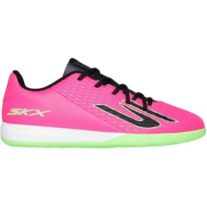Skechers 252168l Youth Indoor Football Shoes Pink Synthetic / Black Synthetic / Lime Trim UK 13 unisex Skechers 252168l Youth Indoor Football Shoes Pink Synthetic / Black Synthetic / Lime Trim UK 13 unisex