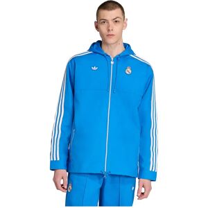 Adidas Real Madrid Terrace Icons Parka Bluebird / White XL Men Adidas Real Madrid Terrace Icons Parka Bluebird / White XL Men