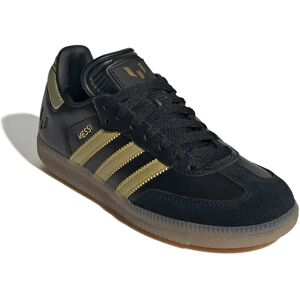 Adidas Samba Messi Indoor Trainers Core Black / Gold Met / Gum 4 UK 12K Boys,Girls Adidas Samba Messi Indoor Trainers Core Black / Gold Met / Gum 4 UK 12K Boys,Girls