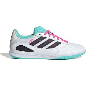 Adidas Super Sala Competition 3 Indoor Football Shoes Ftwr White / Aurora Black / Flash Aqua UK 11.5 Men,Women Adidas Super Sala Competition 3 Indoor Football Shoes Ftwr White / Aurora Black / Flash Aqua UK 11.5 Men,Women