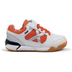 Munich One Velcro 75 Indoor Football Shoes White UK 8 Boys,Girls Munich One Velcro 75 Indoor Football Shoes White UK 8 Boys,Girls