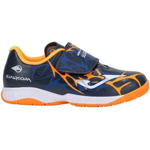 Joma Super Copa In Indoor Football Shoes Navy Blue / Fluor Orange UK 10K Boys,Girls Joma Super Copa In Indoor Football Shoes Navy Blue / Fluor Orange UK 10K Boys,Girls
