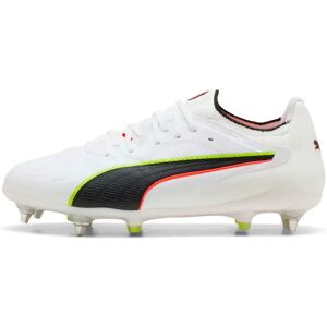 Puma King 20 Ultimate Mxsg Football Boots PUMA White / Glowing Red / Yellow Alert UK 8 unisex Puma King 20 Ultimate Mxsg Football Boots PUMA White / Glowing Red / Yellow Alert UK 8 unisex