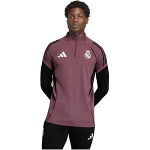 Adidas Real Madrid 25/26 Tiro Competition Training Half Zip Sweatshirt Shadow Fig / Black 2XL Men Adidas Real Madrid 25/26 Tiro Competition Training Half Zip Sweatshirt Shadow Fig / Black 2XL Men