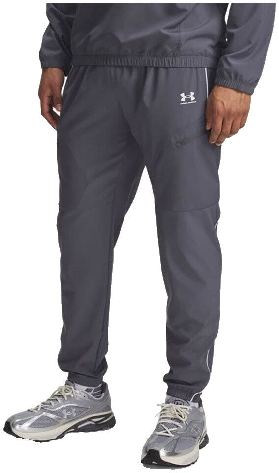 Under Armour Challenger Warm Up Pants Gray / White 2XL Men