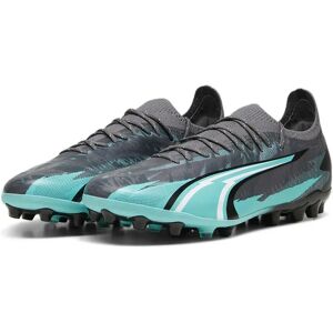 Puma Ultra Ultimate Rush Mg Football Boots Strong Gray / White / Elektro Aqua UK 7.5 unisex Puma Ultra Ultimate Rush Mg Football Boots Strong Gray / White / Elektro Aqua UK 7.5 unisex