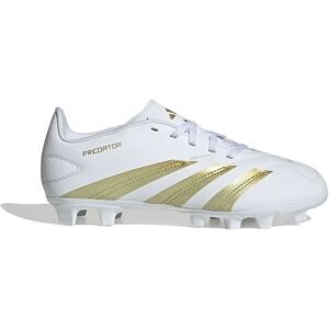 Adidas Predator Club Flexible Ground Football Boots Ftwr White / Gold Met / Ftwr White UK 10K unisex Adidas Predator Club Flexible Ground Football Boots Ftwr White / Gold Met / Ftwr White UK 10K unisex