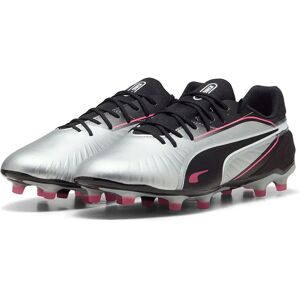 Puma King Match Fg/ag Football Boots Silver / Black / Sun Struck / White UK 7 unisex Puma King Match Fg/ag Football Boots Silver / Black / Sun Struck / White UK 7 unisex