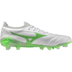 Mizuno Morelia Neo Iv Beta Japan Football Boots White / Neon Green / Cool Gray 3C UK 10.5 unisex Mizuno Morelia Neo Iv Beta Japan Football Boots White / Neon Green / Cool Gray 3C UK 10.5 unisex
