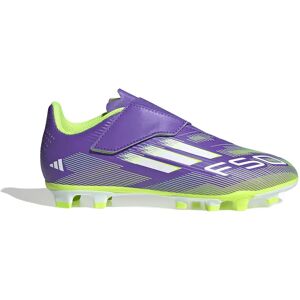 Adidas F50 Club Hook-and-loop Fg/mg Football Boots Purple Rush / Ftwr White / Lucid Lemon UK 11.5K unisex Adidas F50 Club Hook-and-loop Fg/mg Football Boots Purple Rush / Ftwr White / Lucid Lemon UK 11.5K unisex