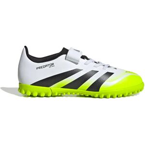 Adidas Predator Club Hook-and-loop Tf Football Boots Ftwr White / Core Black / Lucid Lemon UK 3.5 unisex Adidas Predator Club Hook-and-loop Tf Football Boots Ftwr White / Core Black / Lucid Lemon UK 3.5 unisex