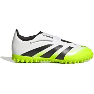 Adidas Predator Club Hook-and-loop Vel Tf Football Boots Ftwr White / Core Black / Lucid Lemon UK 4 unisex Adidas Predator Club Hook-and-loop Vel Tf Football Boots Ftwr White / Core Black / Lucid Lemon UK 4 unisex
