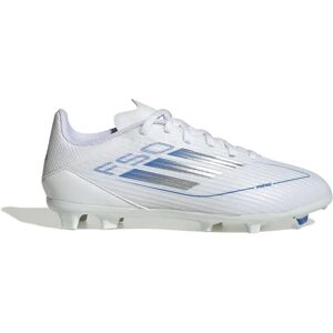 Adidas F50 League Fg/mg Kids Football Boots Cloud White / Silver Met / Cloud White UK 10.5K unisex Adidas F50 League Fg/mg Kids Football Boots Cloud White / Silver Met / Cloud White UK 10.5K unisex