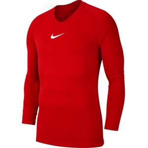Nike Dri Fit Park First Layer Long Sleeve T-shirt University Red / White 8 Years Boys