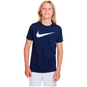 Nike Dri Fit Park Short Sleeve T-shirt Obsidian / White 13-15 Years Boys,Girls