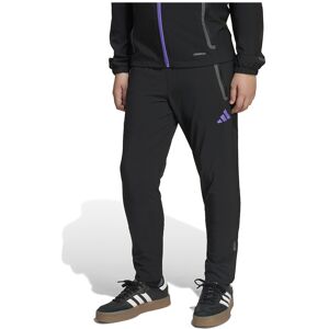 Adidas Manchester United Tiro 25/26 Competition Vis Tech Travel Junior Tracksuit Pants Black / Purple Rush 9-10 Years Boys,Girls