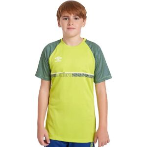 Umbro Spirito Short Sleeve T-shirt Lime Punch / White / Sodalite Blue 9-10 Years Boys,Girls Umbro Spirito Short Sleeve T-shirt Lime Punch / White / Sodalite Blue 9-10 Years Boys,Girls
