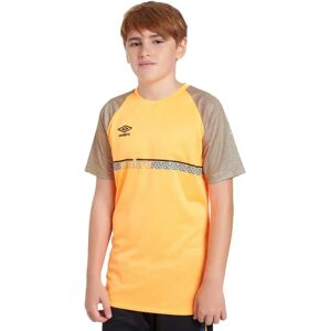 Umbro Spirito Short Sleeve T-shirt Orange Pop / Black / Petrol Blue 7-8 Years Boys,Girls Umbro Spirito Short Sleeve T-shirt Orange Pop / Black / Petrol Blue 7-8 Years Boys,Girls