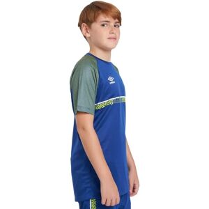 Umbro Spirito Short Sleeve T-shirt Sodalite Blue / White / Lime Punch 7-8 Years Boys,Girls Umbro Spirito Short Sleeve T-shirt Sodalite Blue / White / Lime Punch 7-8 Years Boys,Girls