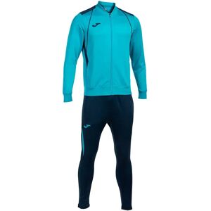 Joma Championship Vii Tracksuit Fluor Turquoise / Navy 7-8 Years Boys Joma Championship Vii Tracksuit Fluor Turquoise / Navy 7-8 Years Boys