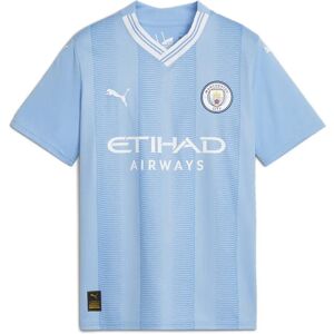 Puma Manchester City Fc Replica 23/24 Home Junior Short Sleeve T-shirt Light Blue 13-14 Years Boys,Girls Puma Manchester City Fc Replica 23/24 Home Junior Short Sleeve T-shirt Light Blue 13-14 Years Boys,Girls