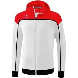 Erima Change Full Zip Sweatshirt White / Red / Black 140 cm Boys,Girls Erima Change Full Zip Sweatshirt White / Red / Black 140 cm Boys,Girls
