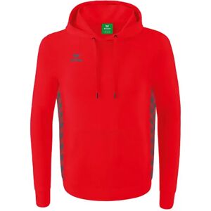 Erima Essential Team Hoodie Red / Slate Grey 152 cm Boys,Girls Erima Essential Team Hoodie Red / Slate Grey 152 cm Boys,Girls