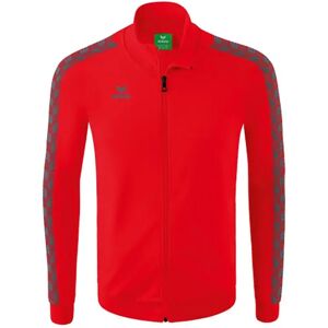 Erima Essential Team Track Top Full Zip Sweatshirt Red / Slate Grey 152 cm Boys,Girls Erima Essential Team Track Top Full Zip Sweatshirt Red / Slate Grey 152 cm Boys,Girls