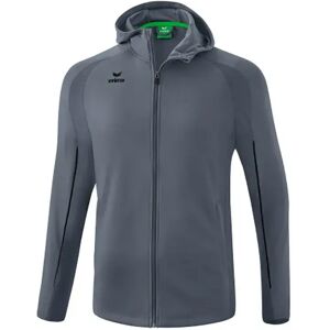 Erima Liga Star Training Full Zip Sweatshirt Slate Grey / Black 116 cm Boys,Girls Erima Liga Star Training Full Zip Sweatshirt Slate Grey / Black 116 cm Boys,Girls