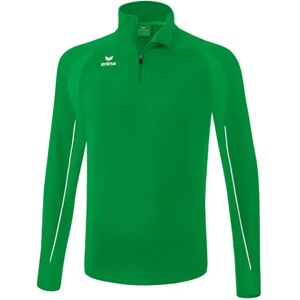 Erima Liga Star Training Half Zip Sweatshirt Emerald / White 164 cm Boys,Girls Erima Liga Star Training Half Zip Sweatshirt Emerald / White 164 cm Boys,Girls