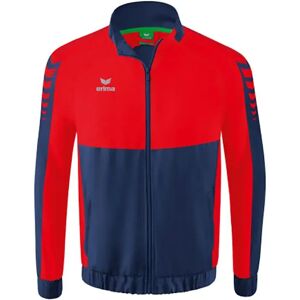 Erima Six Wings Presentation Full Zip Sweatshirt New Navy / Red 164 cm Boys,Girls Erima Six Wings Presentation Full Zip Sweatshirt New Navy / Red 164 cm Boys,Girls