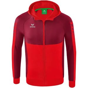Erima Six Wings Training Full Zip Sweatshirt Red / Bordeaux 152 cm Boys,Girls Erima Six Wings Training Full Zip Sweatshirt Red / Bordeaux 152 cm Boys,Girls