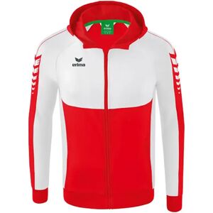 Erima Six Wings Training Full Zip Sweatshirt Red / White 152 cm Boys,Girls Erima Six Wings Training Full Zip Sweatshirt Red / White 152 cm Boys,Girls
