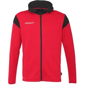 Uhlsport Squad 27 Full Zip Sweatshirt Red / Black 6-7 Years Boys Uhlsport Squad 27 Full Zip Sweatshirt Red / Black 6-7 Years Boys