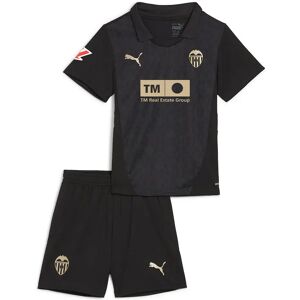 Puma Valencia Cf 24/25 Away Junior Set Black / Gold 4-5 Years Boys,Girls Puma Valencia Cf 24/25 Away Junior Set Black / Gold 4-5 Years Boys,Girls