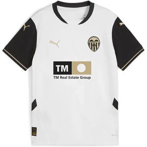 Puma Valencia Cf Home 24/25 Home Junior Short Sleeve T-shirt White / Black 9-10 Years Boys,Girls Puma Valencia Cf Home 24/25 Home Junior Short Sleeve T-shirt White / Black 9-10 Years Boys,Girls
