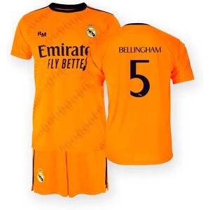 Real Madrid 24/25 Bellingham Away Junior Set Orange 10 Years Boys,Girls Real Madrid 24/25 Bellingham Away Junior Set Orange 10 Years Boys,Girls